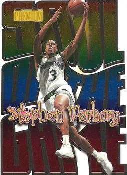 1998-99 SkyBox Premium - Soul of the Game #9 SG Stephon Marbury Front