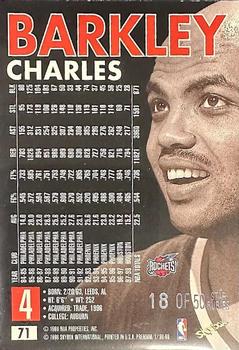 1998-99 SkyBox Premium - Star Rubies #71 Charles Barkley Back