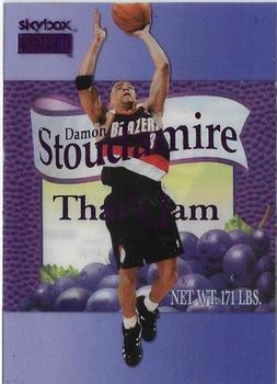 1998-99 SkyBox Premium - That's Jam #9 TJ Damon Stoudamire Front