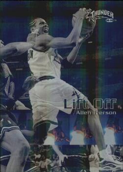 1998-99 SkyBox Thunder - Lift Off #5 LO Allen Iverson Front