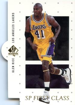 1998-99 SP Authentic - First Class #FC4 Glen Rice Front
