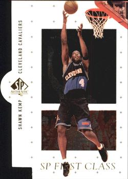 1998-99 SP Authentic - First Class #FC6 Shawn Kemp Front
