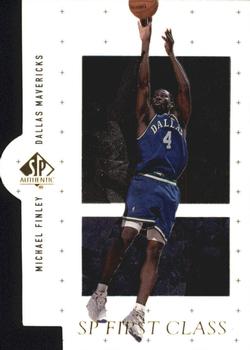 1998-99 SP Authentic - First Class #FC7 Michael Finley Front
