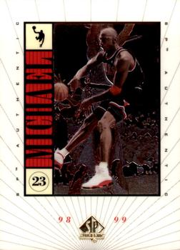1998-99 SP Authentic - MICHAEL #M4 Michael Jordan Front