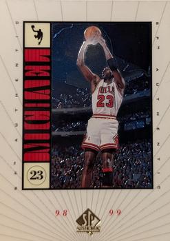 1998-99 SP Authentic - MICHAEL #M12 Michael Jordan Front