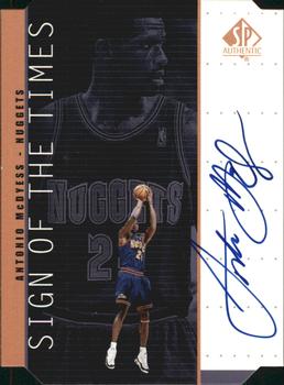 1998-99 SP Authentic - Sign of the Times Bronze #AM Antonio McDyess Front