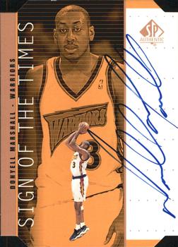 1998-99 SP Authentic - Sign of the Times Bronze #DM Donyell Marshall Front