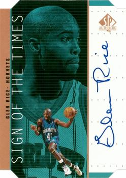 1998-99 SP Authentic - Sign of the Times Bronze #GR Glen Rice Front