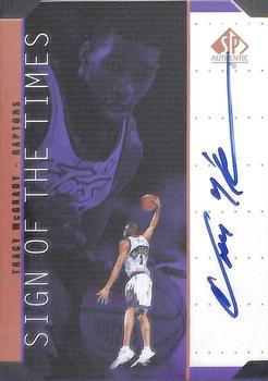 1998-99 SP Authentic - Sign of the Times Bronze #MG Tracy McGrady Front