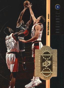 1998-99 SPx Finite - Radiance #62 Nick Anderson Front