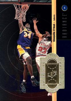 1998-99 SPx Finite - Radiance #83 Shaquille O'Neal Front