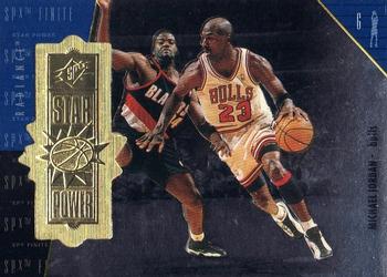 1998-99 SPx Finite - Radiance #100 Michael Jordan Front