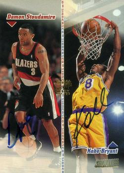 1998-99 Stadium Club - Co-Signers #CO9 Damon Stoudamire / Kobe Bryant Front