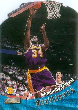1998-99 Stadium Club - Statliners #S16 Shaquille O'Neal Front