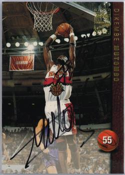 1998-99 Topps - Autographs #AG4 Dikembe Mutombo Front