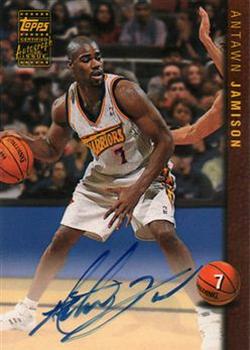 1998-99 Topps - Autographs #AG15 Antawn Jamison Front