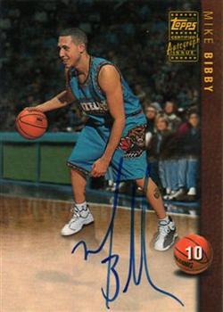1998-99 Topps - Autographs #AG16 Mike Bibby Front