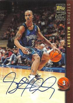 1998-99 Topps - Autographs #AG12 Stephon Marbury Front