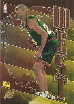 1998-99 Topps - East/West #EW9 Allen Iverson / Gary Payton Back