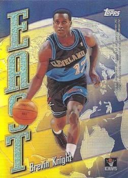 1998-99 Topps - East/West Refractors #EW12 Brevin Knight / Stephon Marbury Front