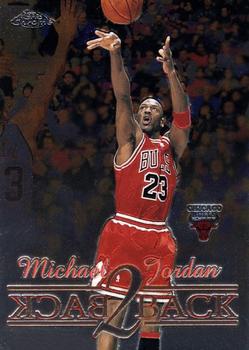 1998-99 Topps Chrome - Back 2 Back #B1 Michael Jordan Front