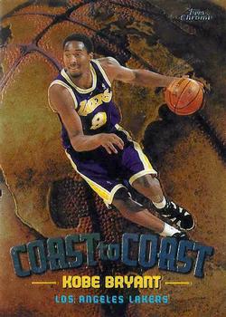 1998-99 Topps Chrome - Coast to Coast #CC1 Kobe Bryant Front
