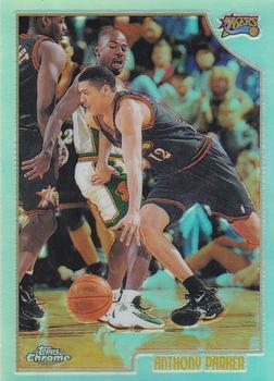 1998-99 Topps Chrome - Refractors #7 Anthony Parker Front