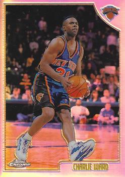 1998-99 Topps Chrome - Refractors #35 Charlie Ward Front