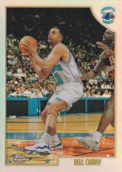 1998-99 Topps Chrome - Refractors #57 Dell Curry Front