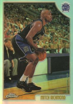 1998-99 Topps Chrome - Refractors #169 Mitch Richmond Front