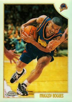 1998-99 Topps Chrome - Refractors #198 Muggsy Bogues Front