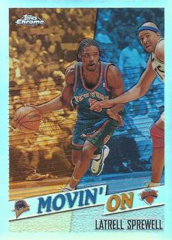 1998-99 Topps Chrome - Refractors #226 Latrell Sprewell Front