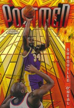 1998-99 Topps Chrome - Season's Best Refractors #SB21 Shaquille O'Neal Front