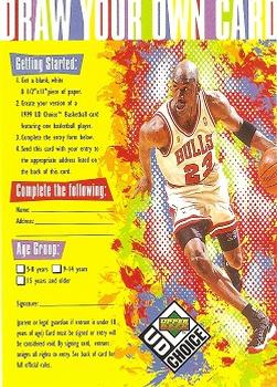 1998-99 UD Choice - Draw Your Own Card #NNO Draw Your Own Card Front