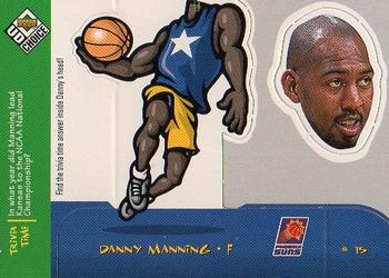 1998-99 UD Choice - Mini Bobbing Heads #21 Danny Manning Front