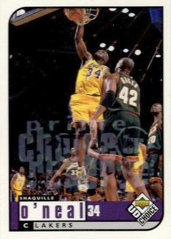 1998-99 UD Choice - Prime Choice Reserve #68 Shaquille O'Neal Front