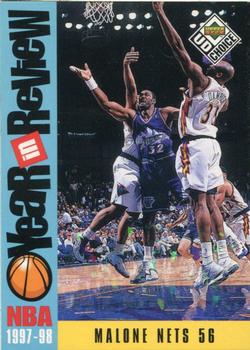 1998-99 UD Choice - Prime Choice Reserve #192 Karl Malone Front