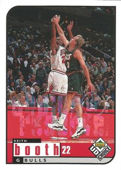 1998-99 UD Choice - Choice Reserve #21 Keith Booth Front