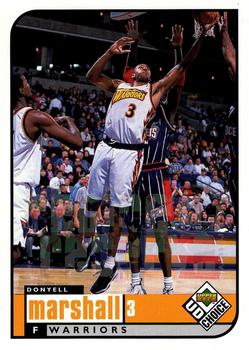 1998-99 UD Choice - Choice Reserve #48 Donyell Marshall Front