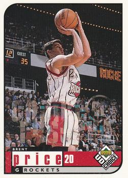 1998-99 UD Choice - Choice Reserve #52 Brent Price Front