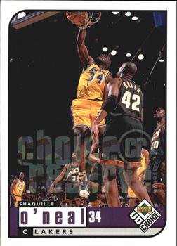 1998-99 UD Choice - Choice Reserve #68 Shaquille O'Neal Front