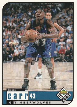 1998-99 UD Choice - Choice Reserve #87 Chris Carr Front