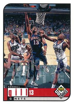 1998-99 UD Choice - Choice Reserve #91 Kendall Gill Front