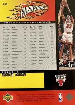 1998-99 UD Choice - Choice Reserve #159 Michael Jordan Back