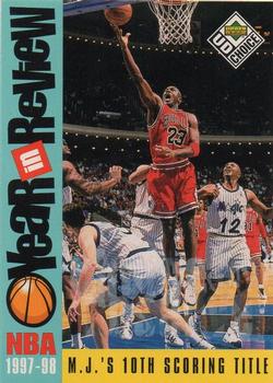 1998-99 UD Choice - Choice Reserve #189 Michael Jordan Front
