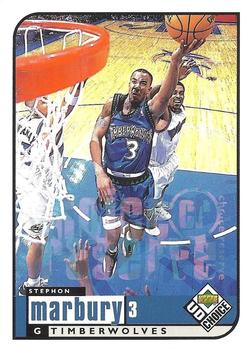 1998-99 UD Choice - Choice Reserve #84 Stephon Marbury Front