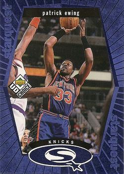 1998-99 UD Choice - StarQuest Blue #SQ18 Patrick Ewing Front
