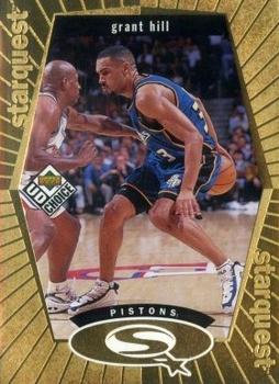 1998-99 UD Choice - StarQuest Gold #SQ8 Grant Hill Front