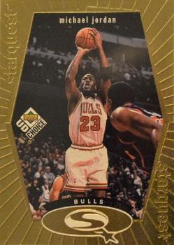 1998-99 UD Choice - StarQuest Gold #SQ30 Michael Jordan Front