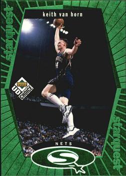 1998-99 UD Choice - StarQuest Green #SQ17 Keith Van Horn Front